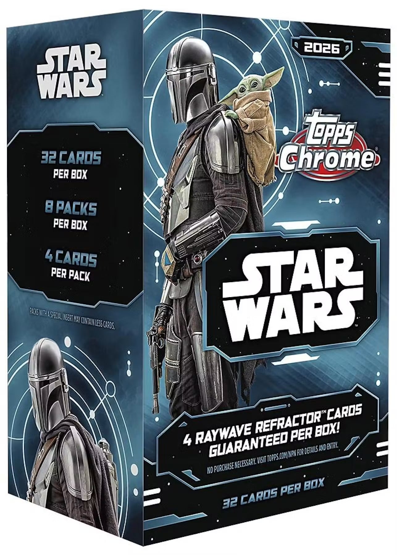 2026 Topps Chrome Star Wars Blaster Box